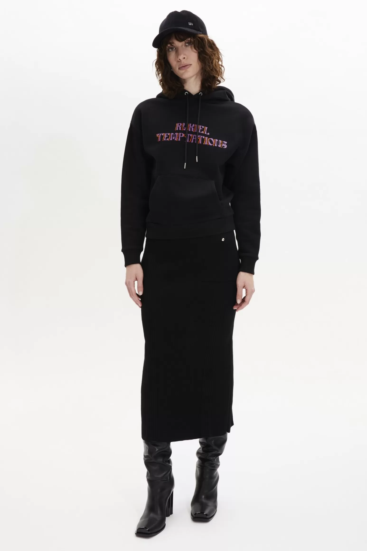 Women Sonia Rykiel Cotton Jersey Hoodie