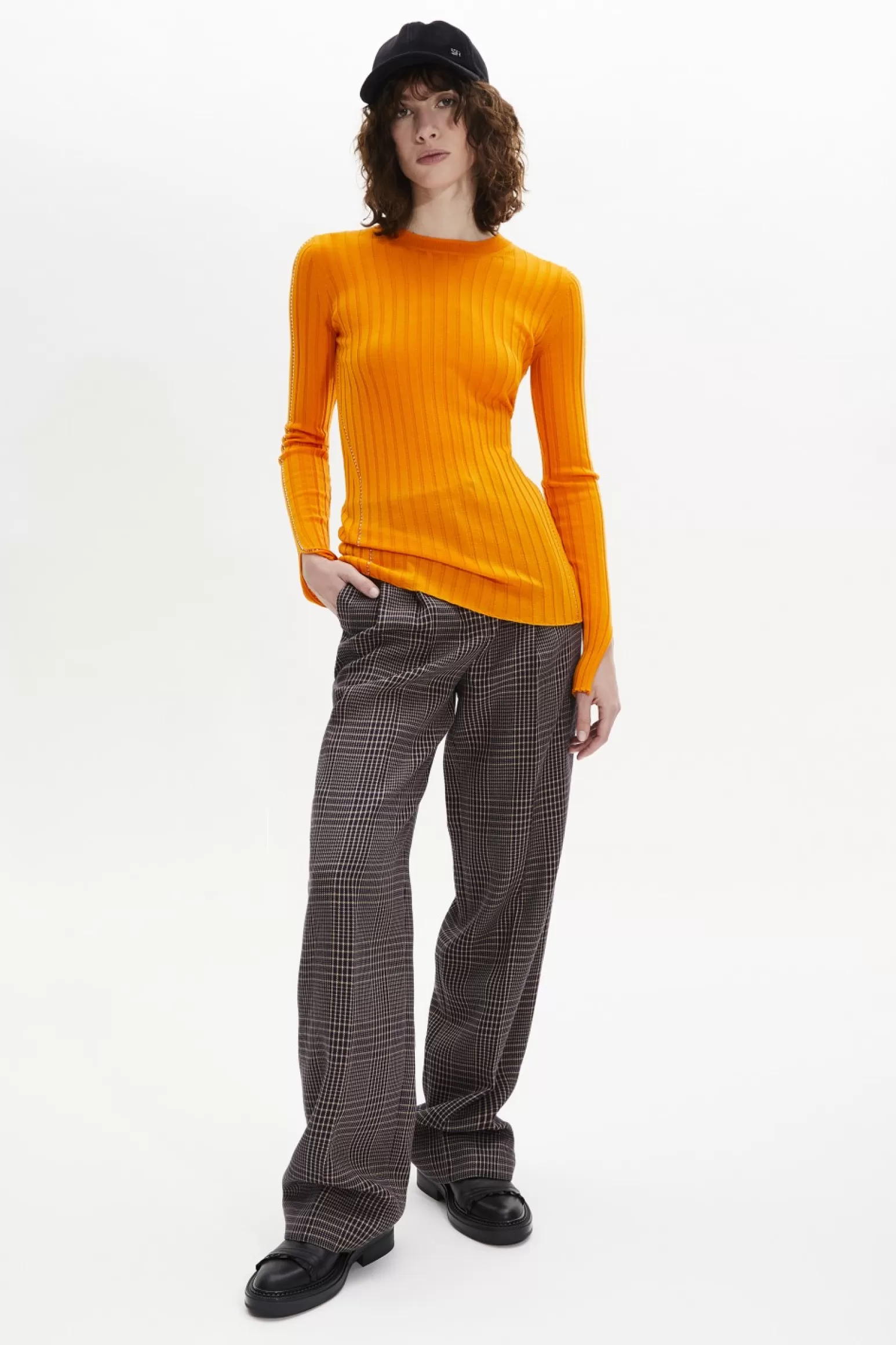 Women Sonia Rykiel Crew-Neck Jumper Long Slit Sleeves