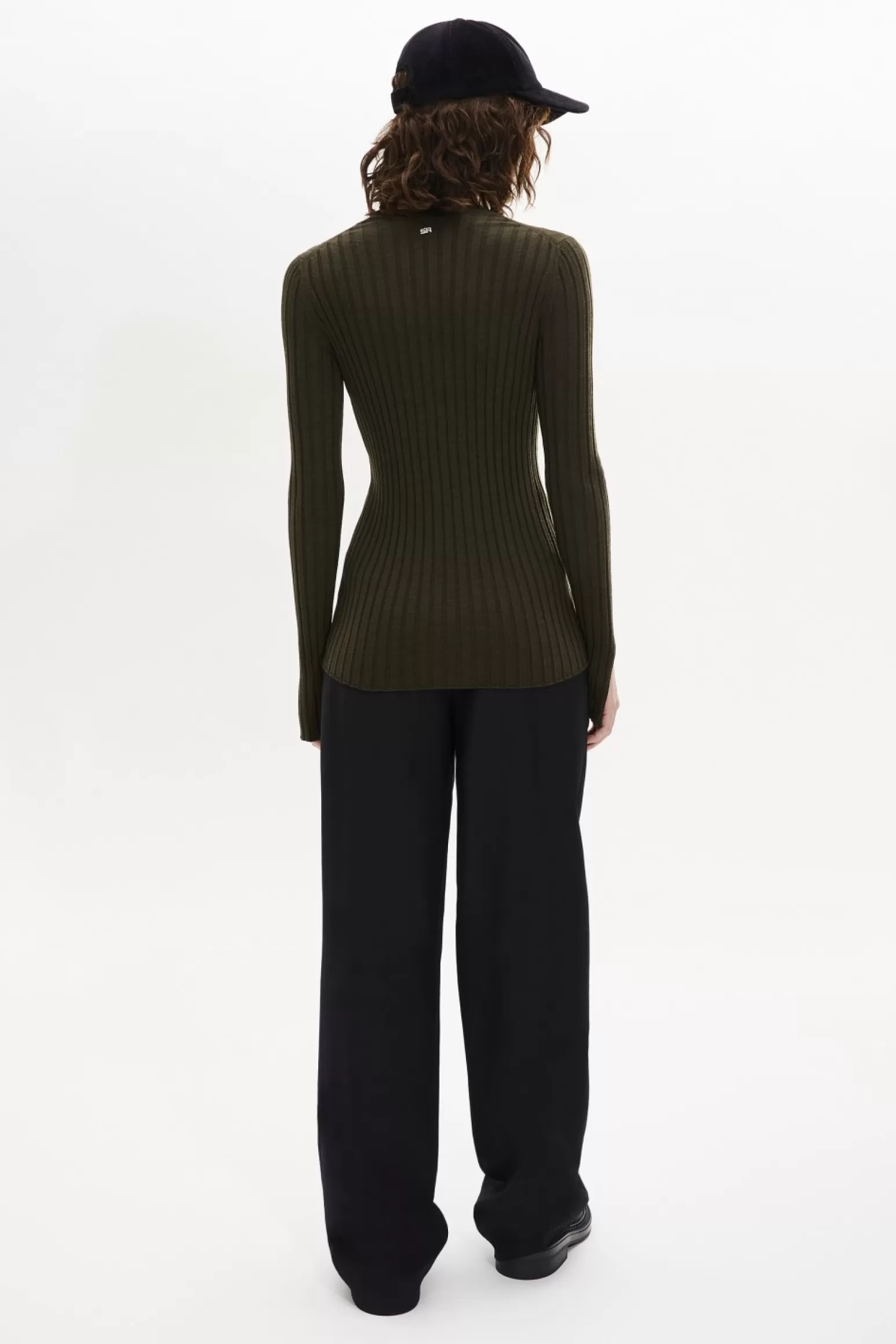 Women Sonia Rykiel Crew-Neck Jumper Long Slit Sleeves