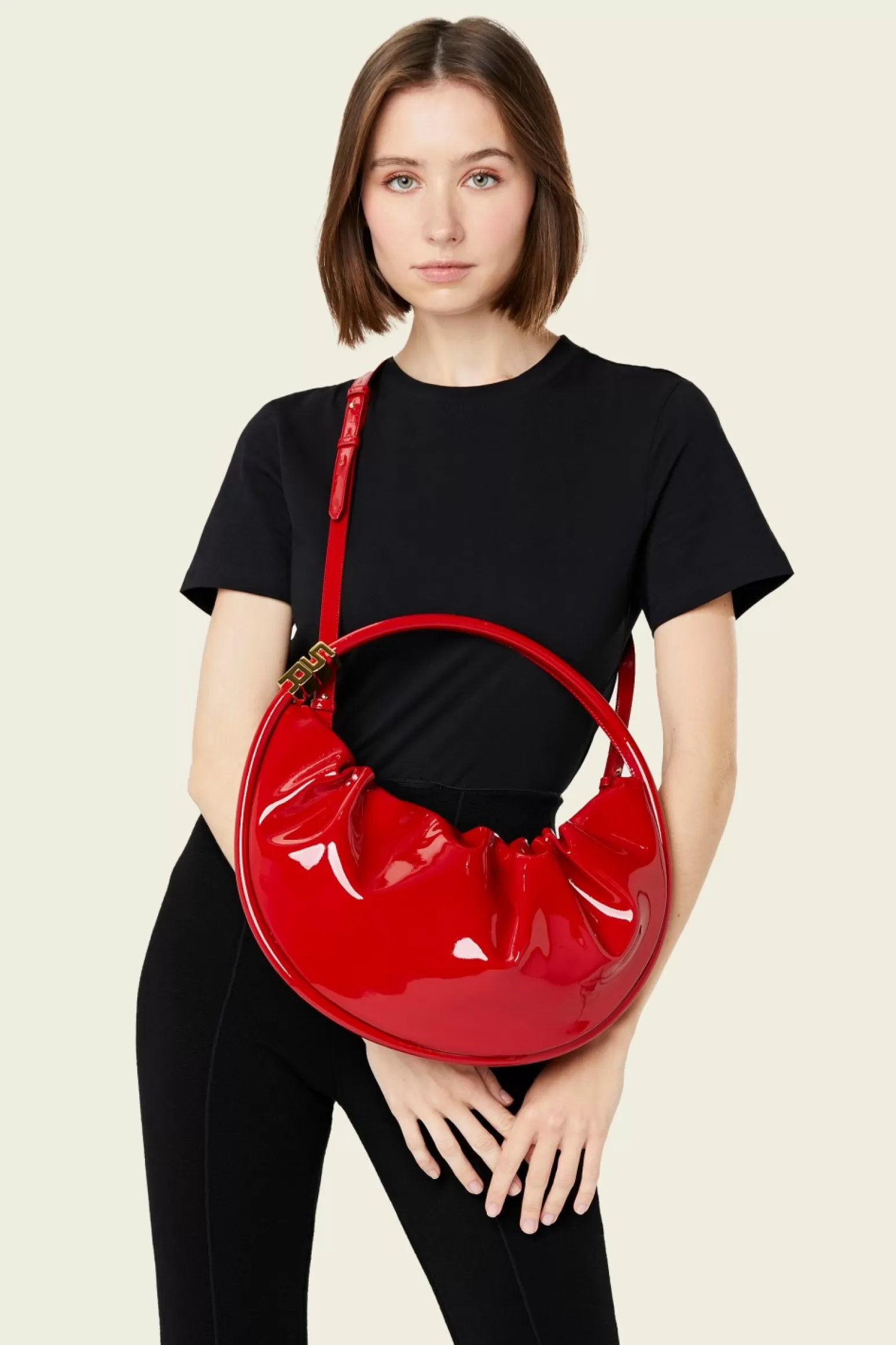 Women Sonia Rykiel Domino Medium Vinyl Bag