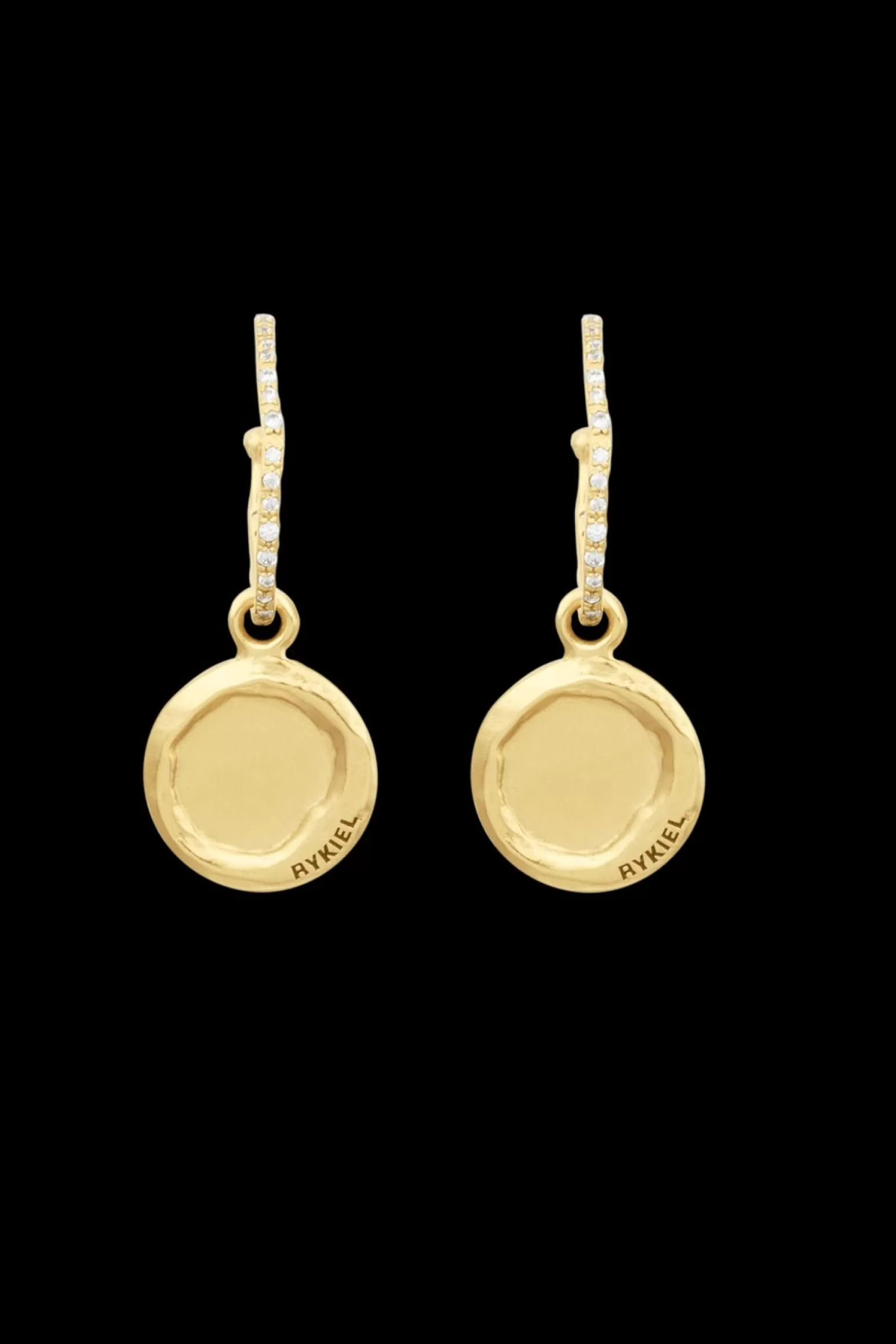 Women Sonia Rykiel Golden Medals Rykiel Earrings