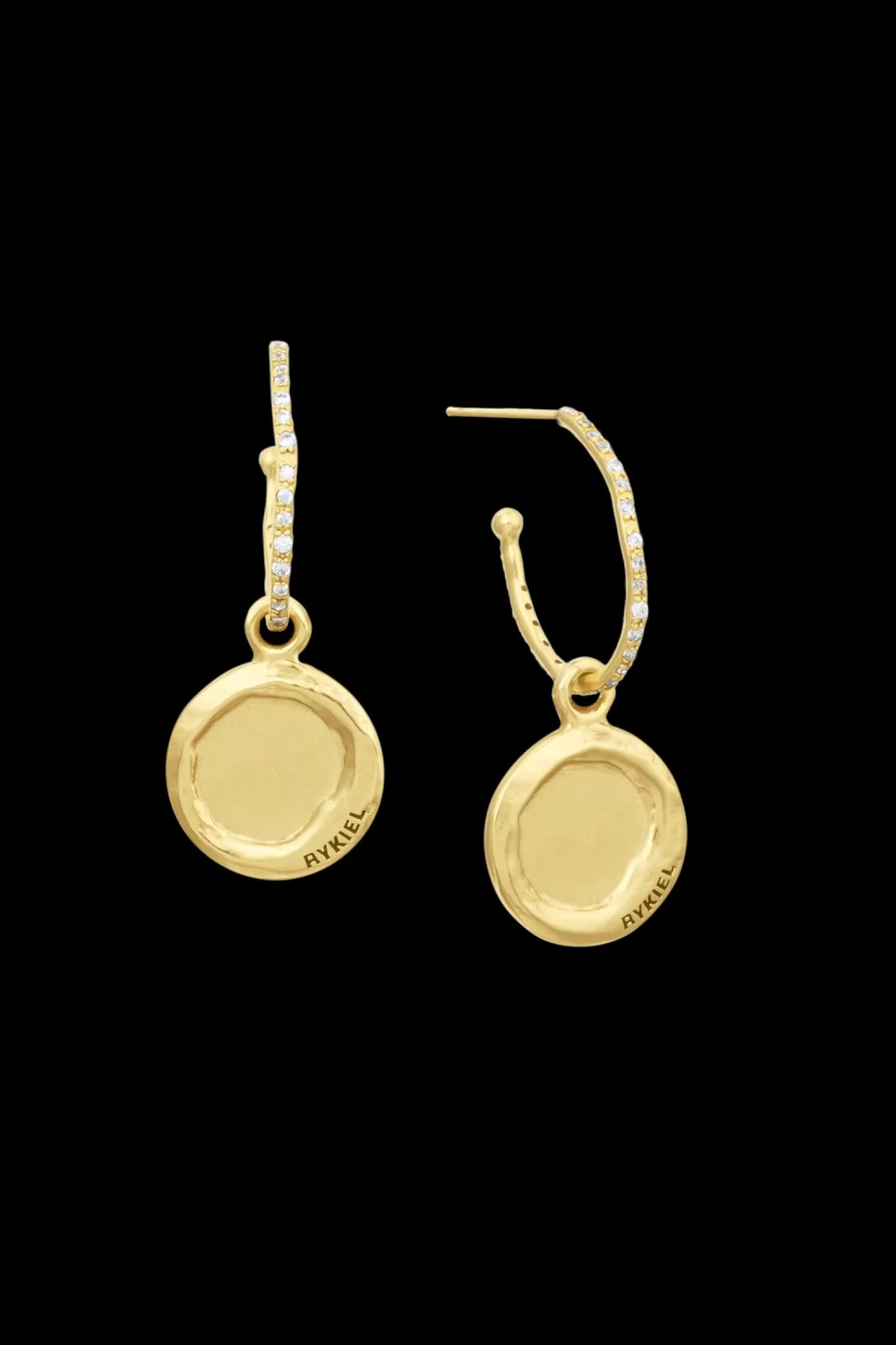 Women Sonia Rykiel Golden Medals Rykiel Earrings