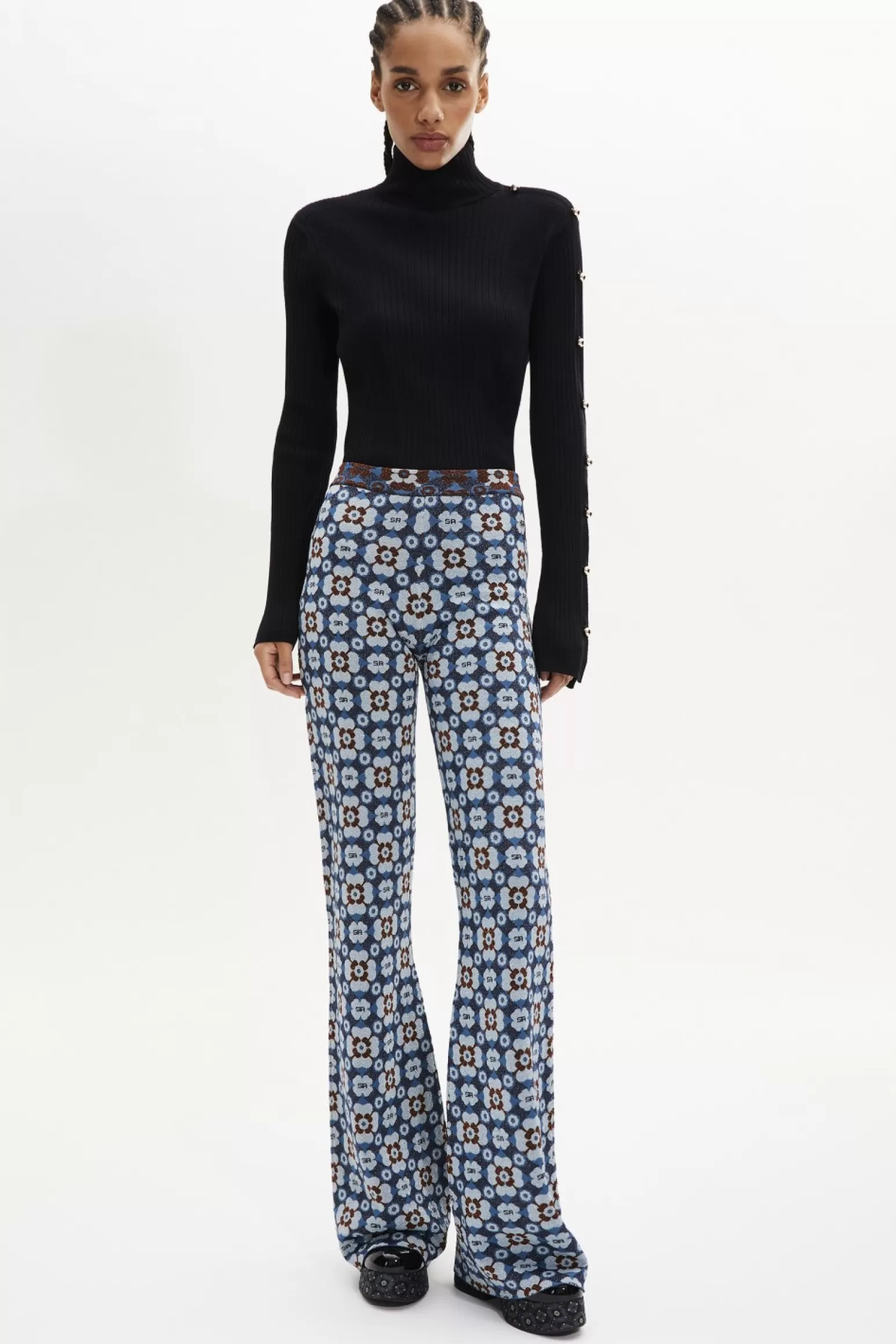 Women Sonia Rykiel High-Waisted Flared Trousers