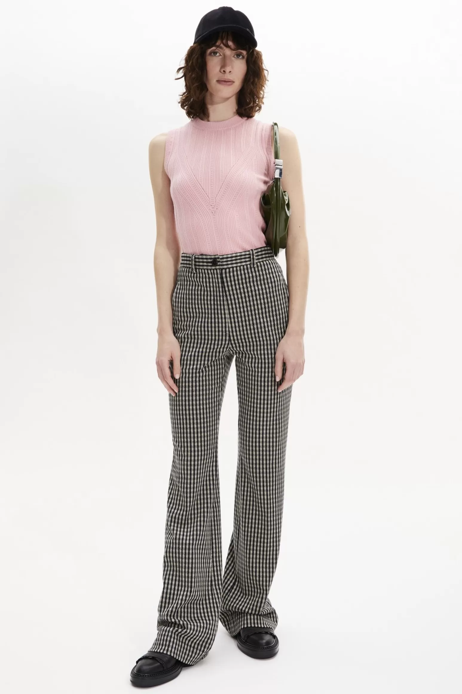 Women Sonia Rykiel Jersey Pattern Trousers