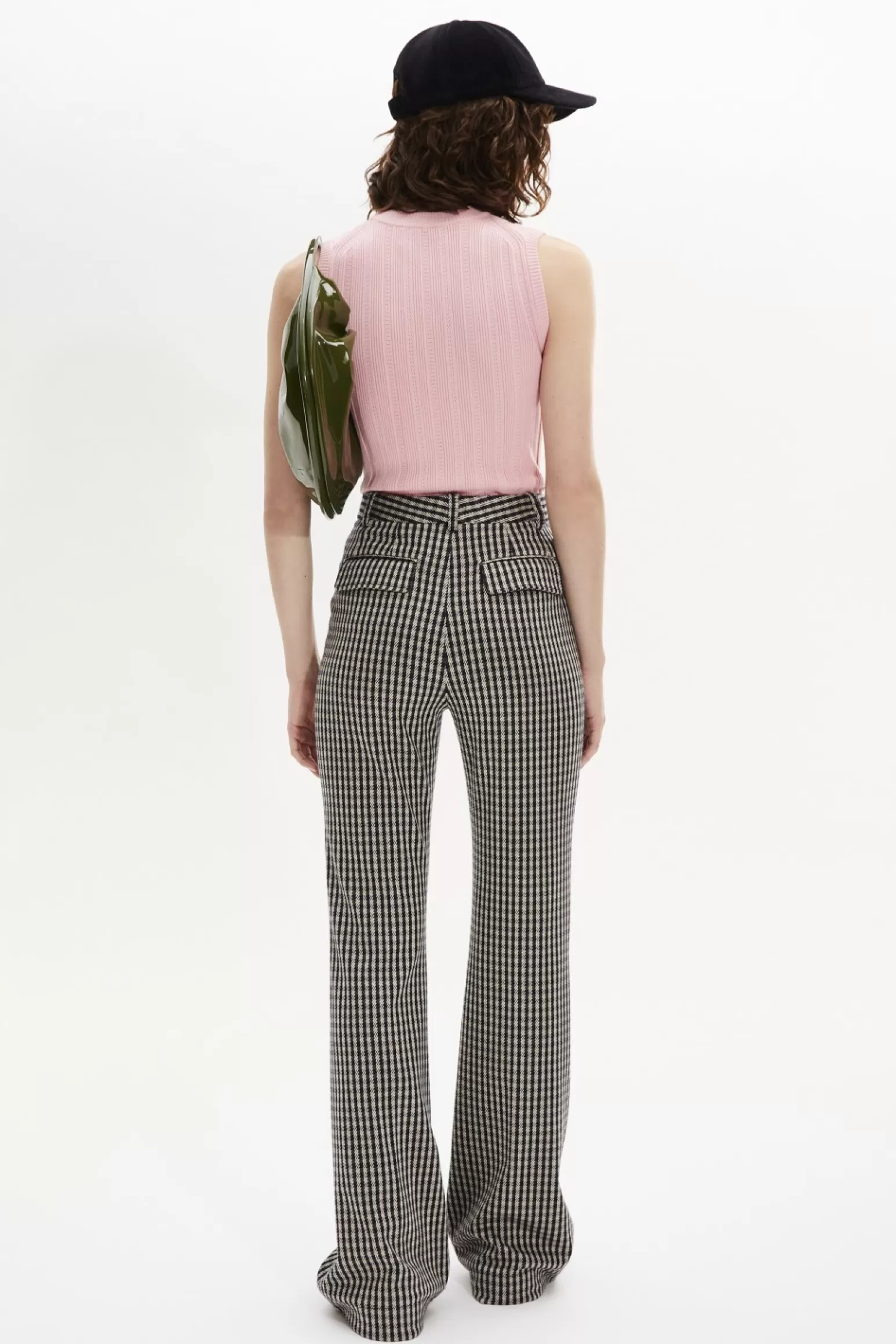 Women Sonia Rykiel Jersey Pattern Trousers