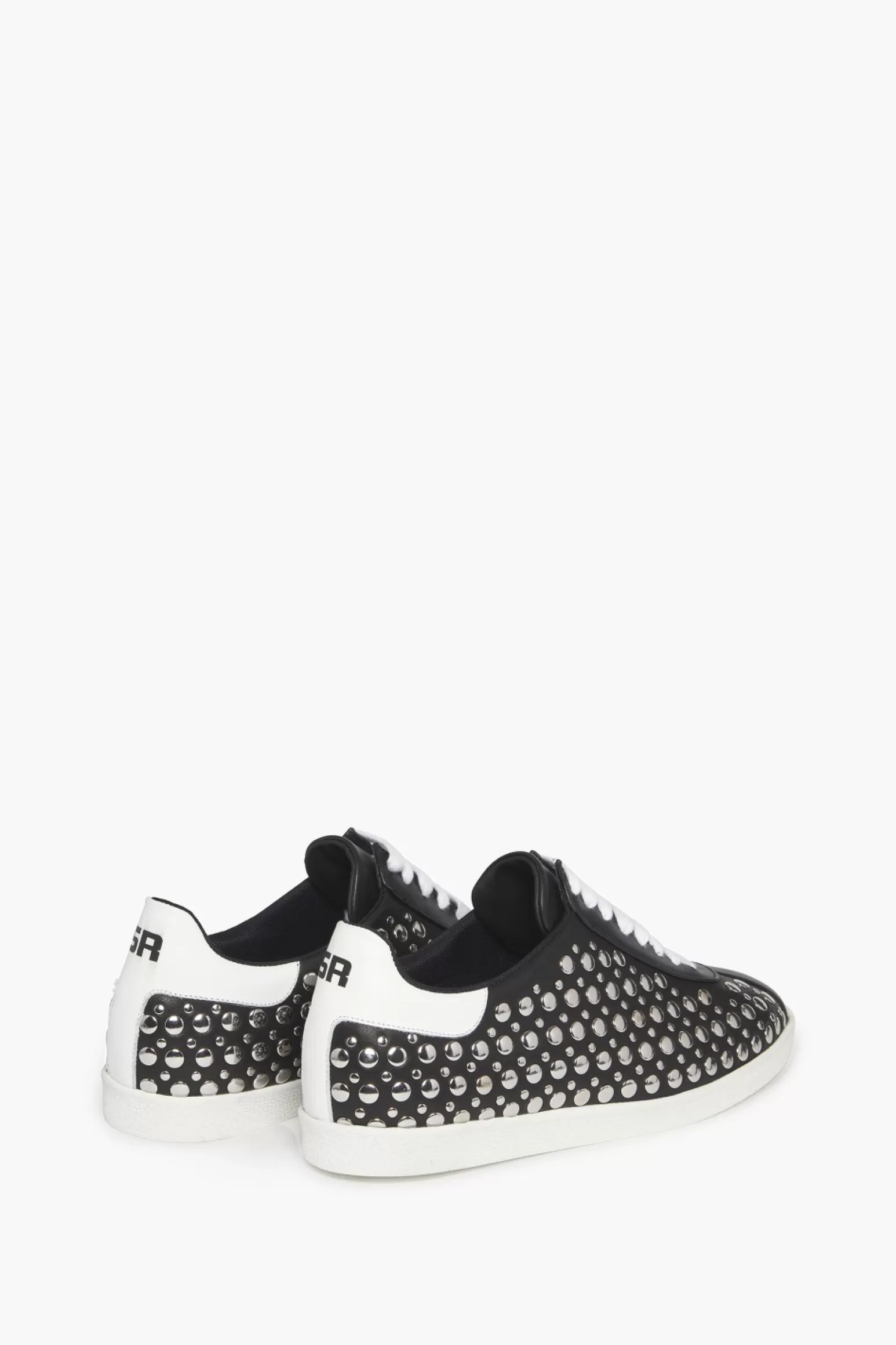 Women Sonia Rykiel Leather Studded Sneakers