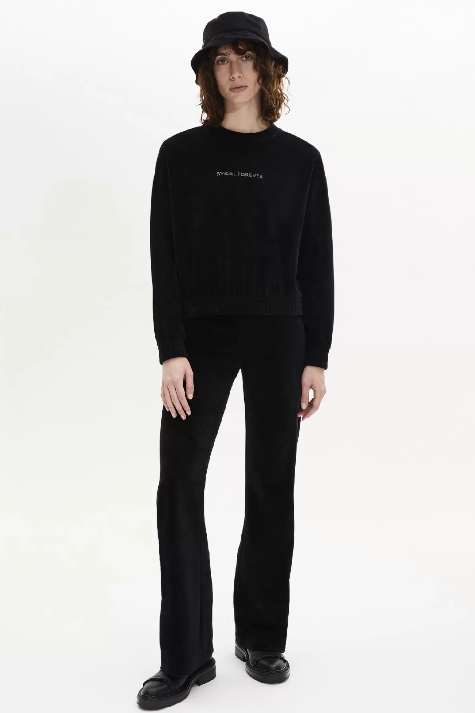 Women Sonia Rykiel Long-Sleeved Velvet Sweater