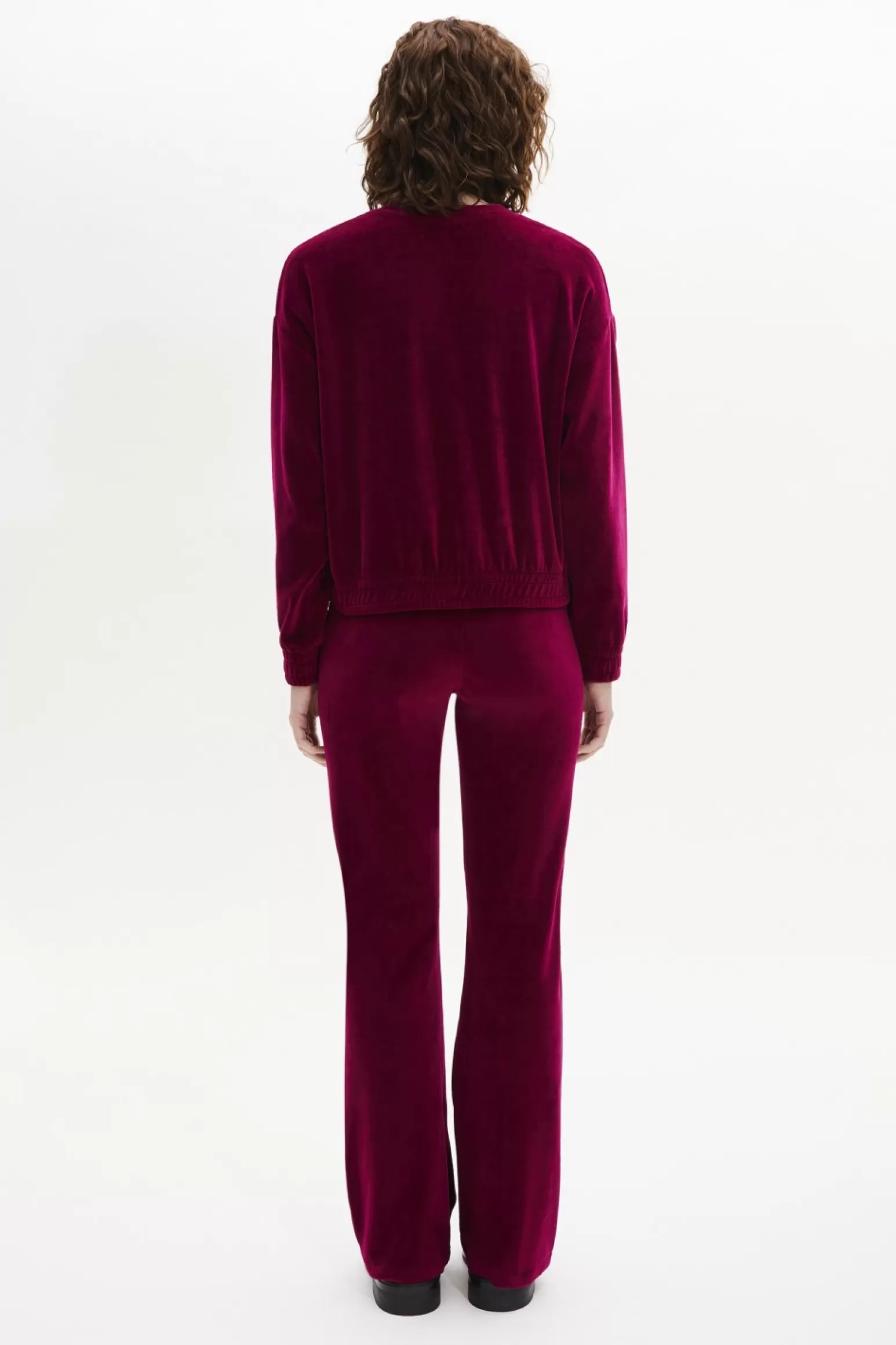 Women Sonia Rykiel Long-Sleeved Velvet Sweater