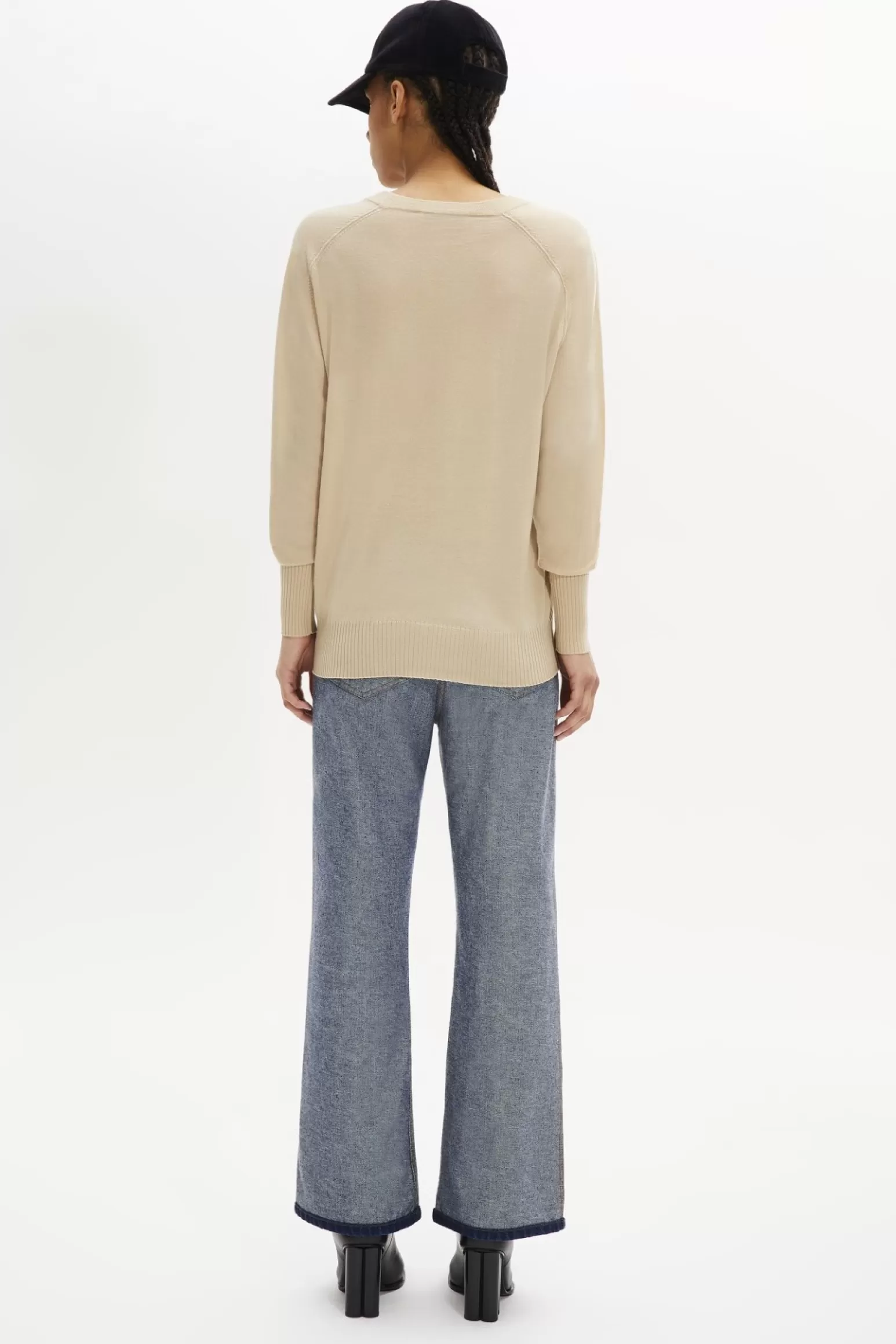 Women Sonia Rykiel Merino Wool And Silk Sweater