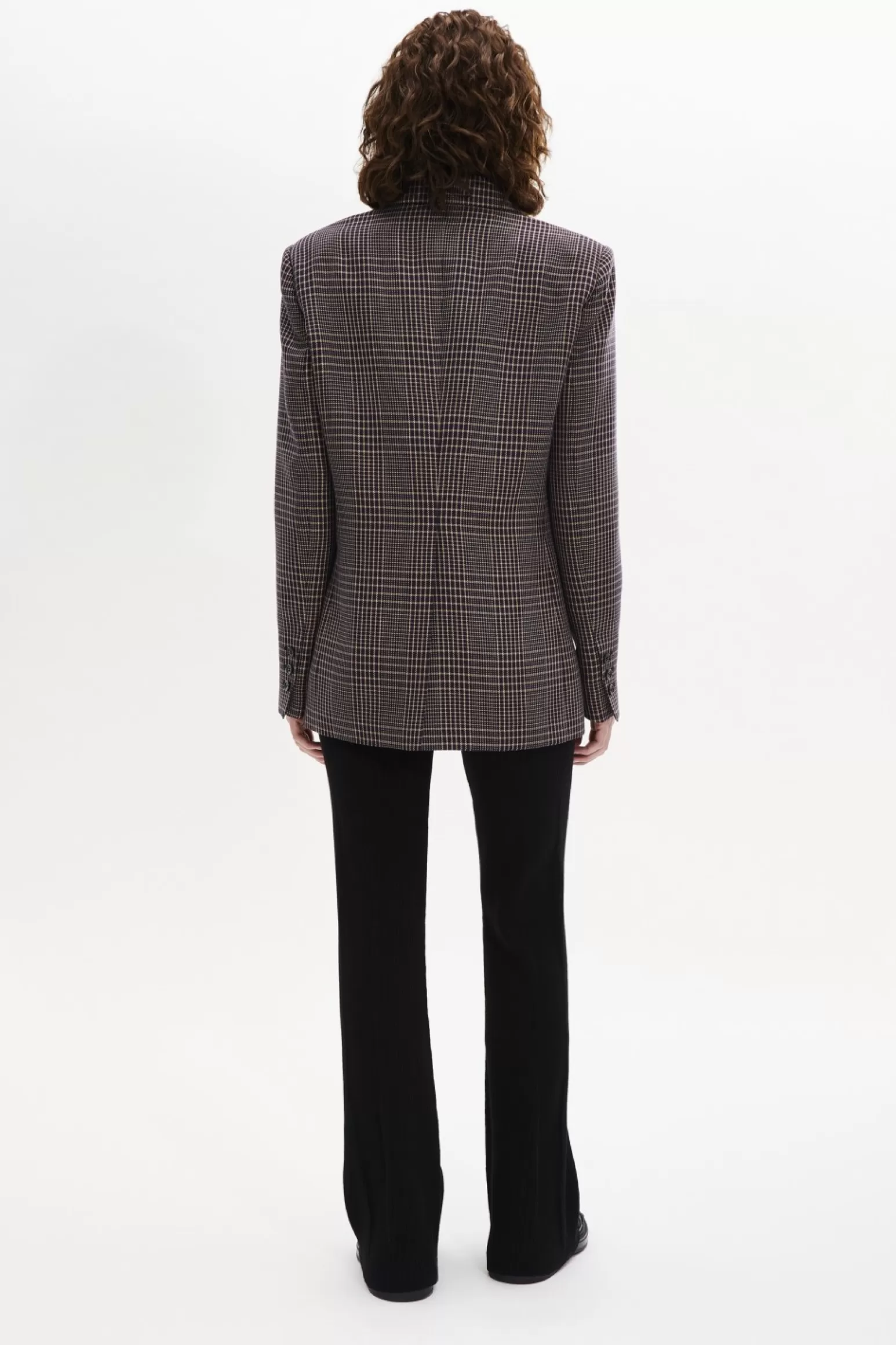 Women Sonia Rykiel Oversized Prince Of Wales Check Jacket