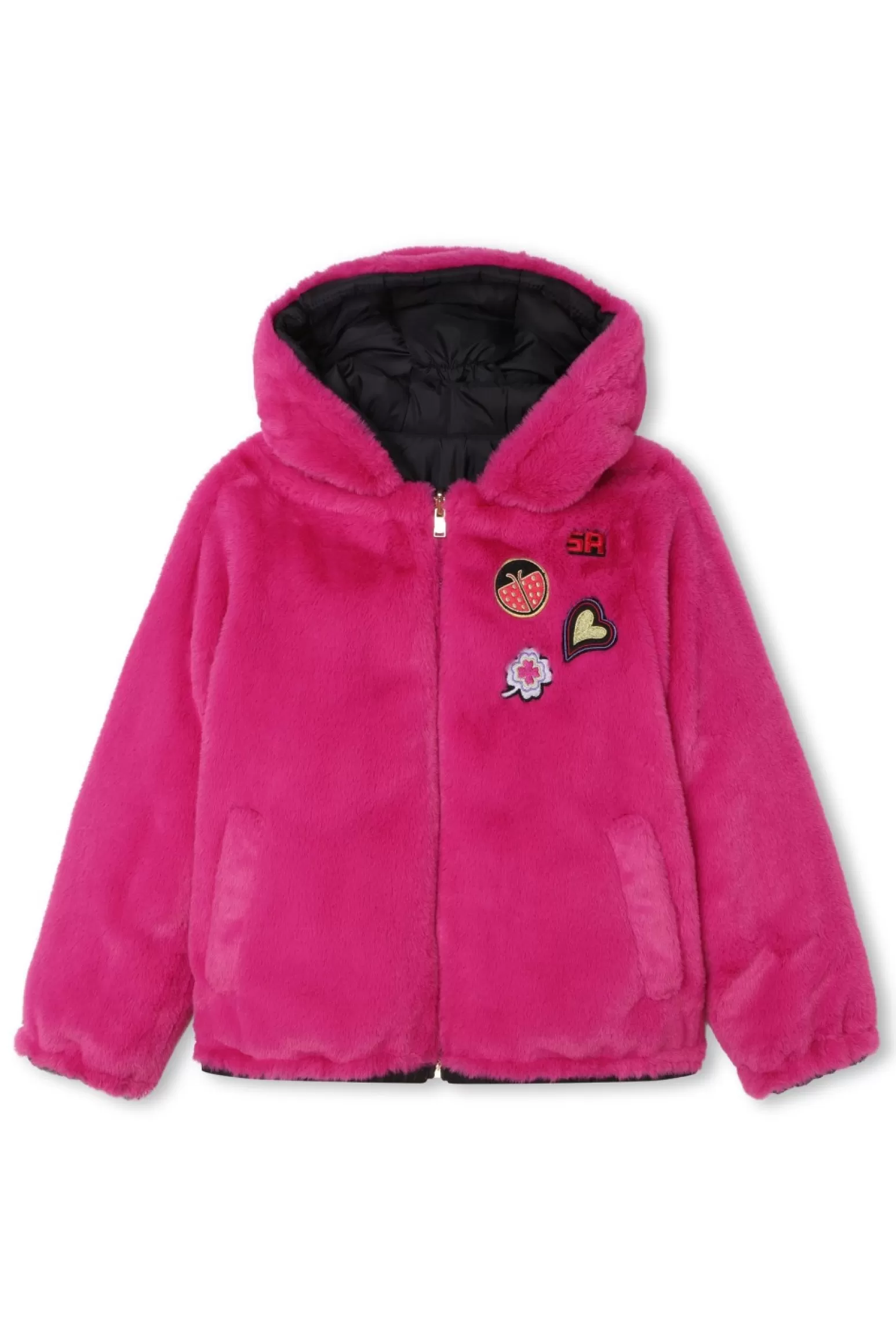 Children Sonia Rykiel Reversible Hooded Coat