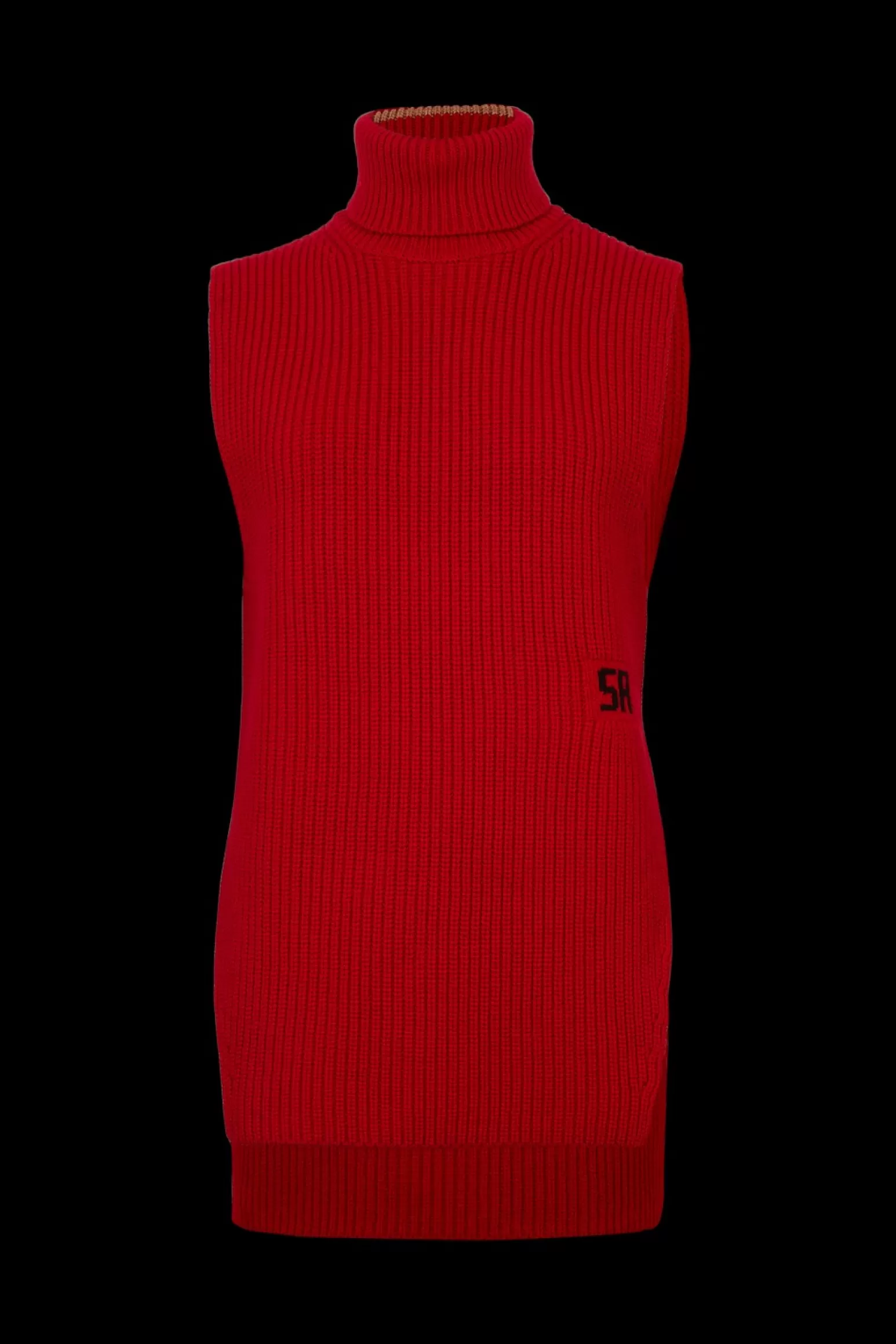 Women Sonia Rykiel Sleeveless Turtleneck Jumper With Side Slits