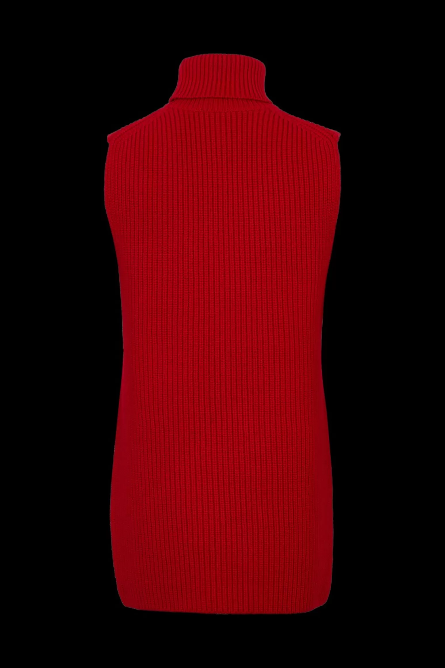 Women Sonia Rykiel Sleeveless Turtleneck Jumper With Side Slits