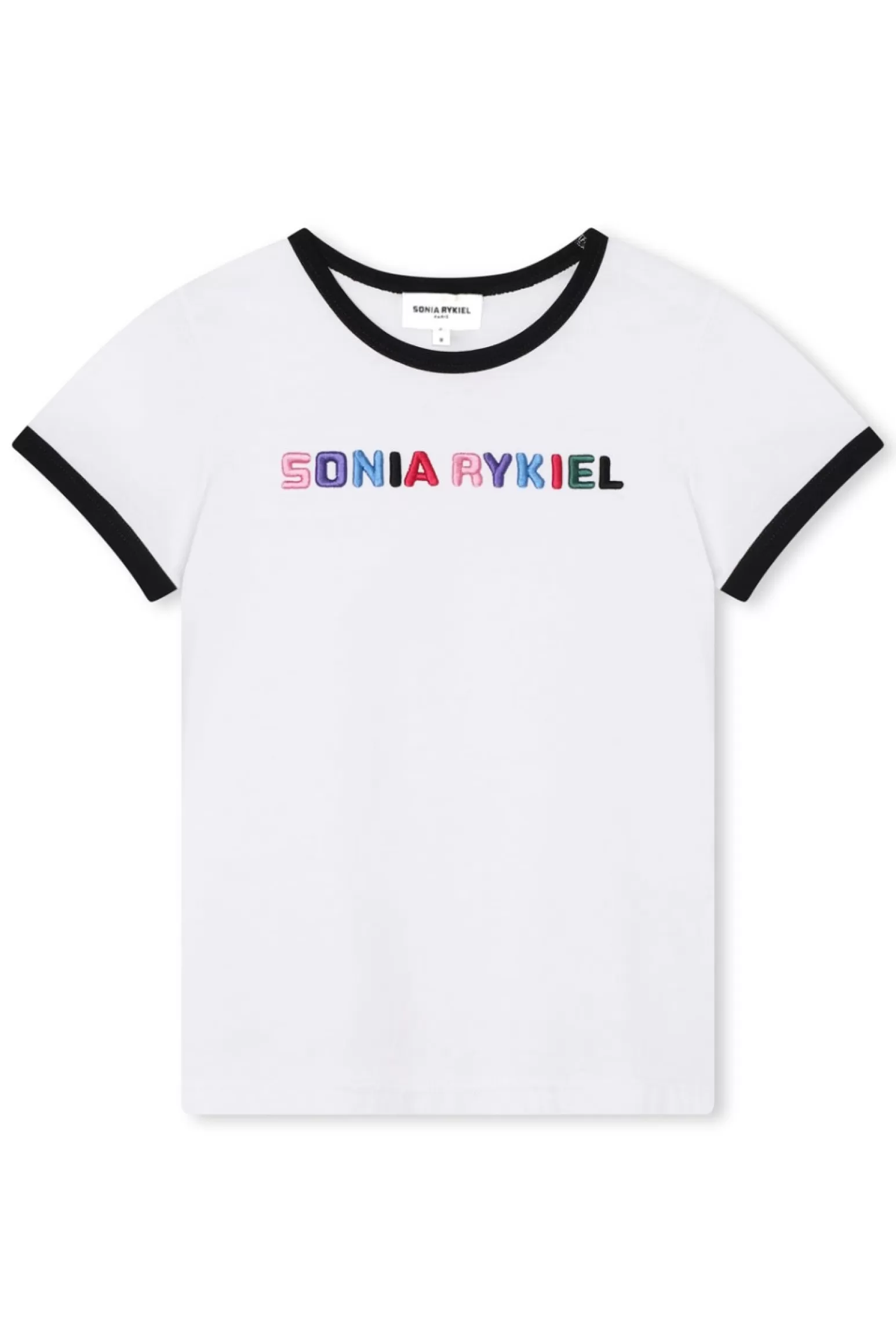 Children Sonia Rykiel Logo Round Neck T-Shirt