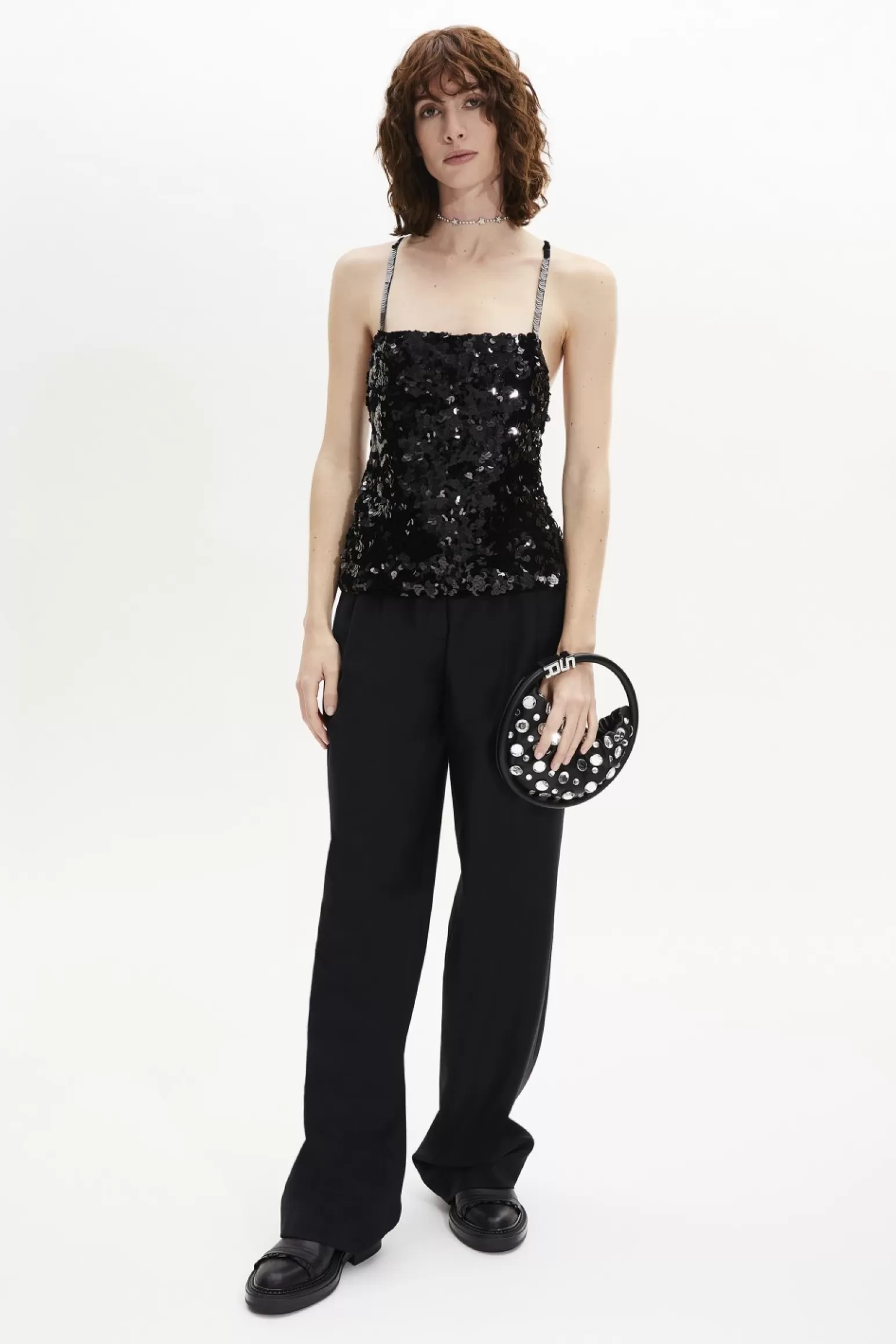 Women Sonia Rykiel Strappy Sequined Camisole