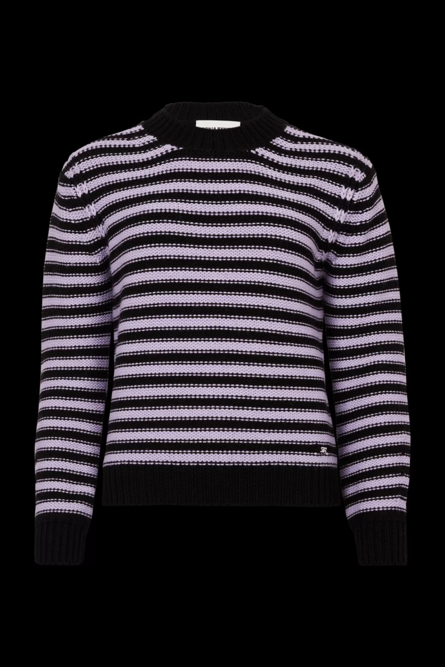 Women Sonia Rykiel Striped Long-Sleeved Crew Neck Sweater