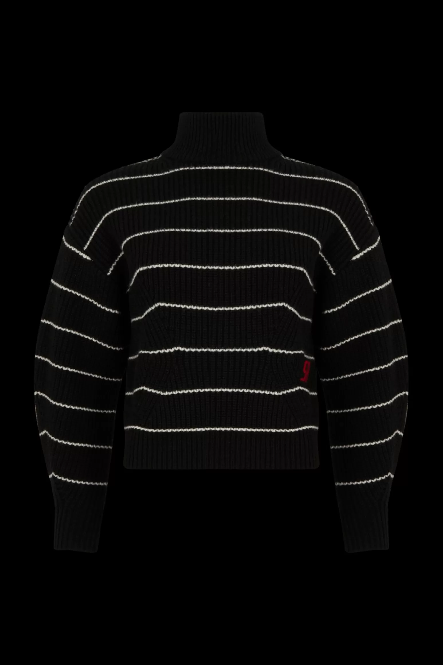 Women Sonia Rykiel Turtleneck Jumper With Curved Long Sleeves