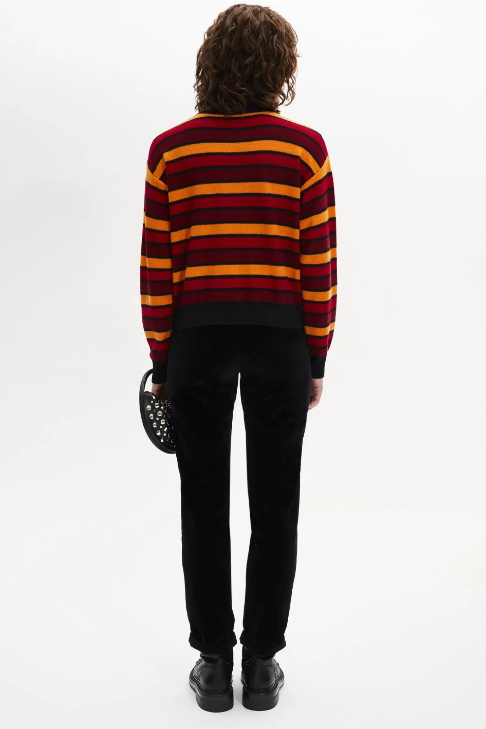 Women Sonia Rykiel Wool And Cashmere Striped Jumper